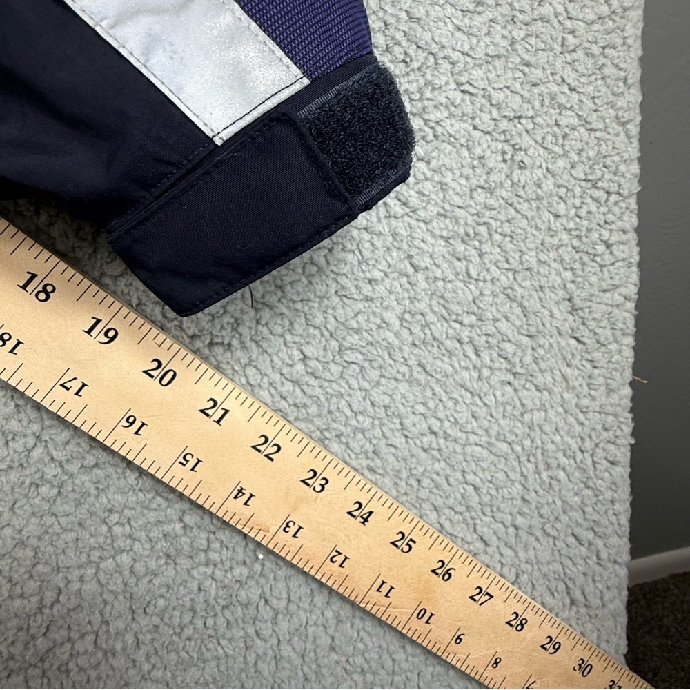 FedEx Black Windbreaker Jacket with Reflective Trim - Picture 12 of 16